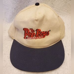 The Pep Boys Manny, Moe & Jack Vintage Trucker Baseball Hat